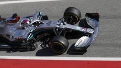 Lewis Hamilton, Mercedes W11. Barcelona, Test F1 2020. 