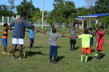 El fútbol como medio para salir de la pobreza infantil en Honduras