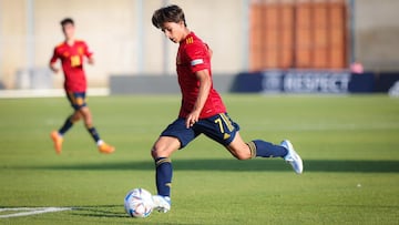 Pol Fortuny, uno de los chicos de oro de Arbeloa está de estreno