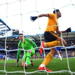 Raúl Jiménez reaches 100 goals throughout his career