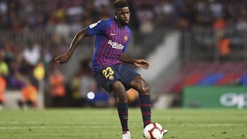 Umtiti aiming to return against Olympique Lyon on 19 February