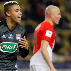 Doblete de Mariano y el Lyon elimina al Mónaco
