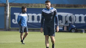 David López, jugador del Espanyol.
