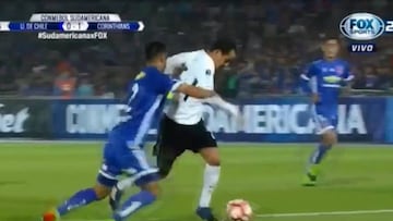 Los 2 goles de Corinthians que eliminaron a la U en el Nacional