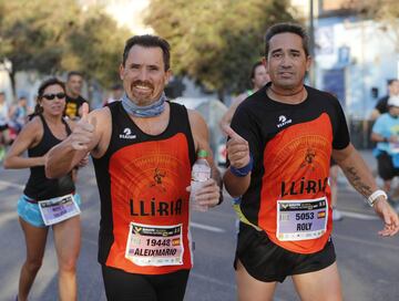 Las mejores imágenes del maratón de Valencia