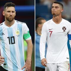 Messi y Cristiano, lejos del top 10 de futbolistas en 2024