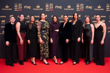 La selección española femenina de waterpolo.