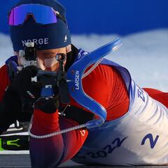 Rey vikingo: 4º oro de Boe y 14 metales de Noruega en biatlón