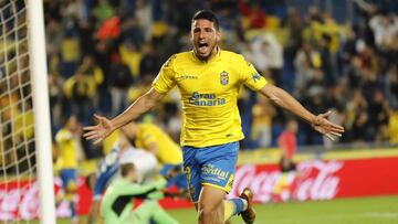 Calleri con Las Palmas.
