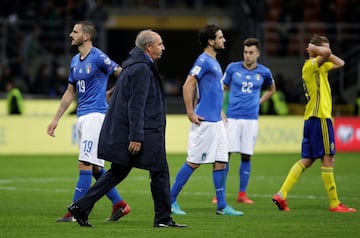 Los italianos no pudieron pasar del empate a cero en San Siro, por lo que no se han podido clasificar para el Mundial de Rusia 2018.