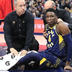 La lesión de Oladipo ante Raptors