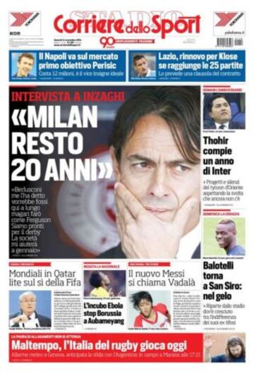 Portadas de la prensa deportiva