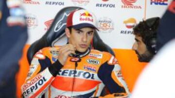 Marc M&aacute;rquez fue el m&aacute;s r&aacute;pido tanto en seco como en mojado.