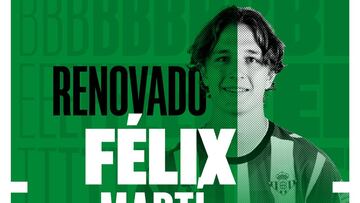 Cartel de la renovación de Félix.