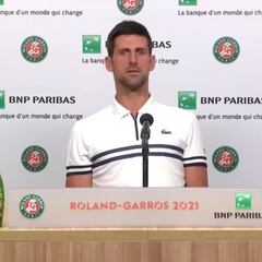Cuando tu archienemigo te dedica 64" así... Presten atención a esto de Djokovic sobre Nadal