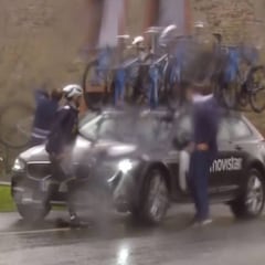 Valverde abandona en Lieja por problemas físicos