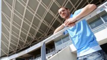 Antunes, jugador del Málaga.