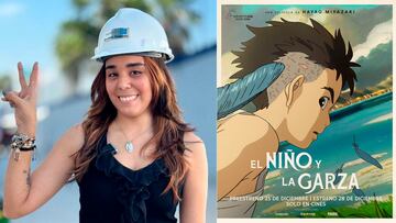 La ilustradora colombiana Geraldine Fernández, que participó en la creación de la película 'El niño y la garza' (dir. Miyazaki, 2023), del famoso estudio de animación japonés, Estudio Ghibli.