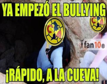 Memes creados por aficonados de Pumas para América