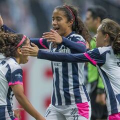 Monterrey golea a Pumas y avanza a semifinales de la Liga MX Femenil