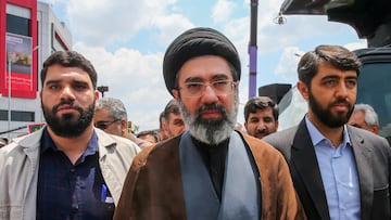 FILE PHOTO: Iran’s new supreme leader, Mojtaba Khamenei, the second son of late Iran's Supreme Leader Ayatollah Ali Khamenei, attends a rally in Tehran, Iran, May 31, 2019. Hamid Forootan/ISNA/WANA (West Asia News Agency) via REUTERS ATTENTION EDITORS - THIS PICTURE WAS PROVIDED BY A THIRD PARTY/File Photo