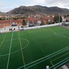 Bordalás labró su carrera en campos como el del Utrillas