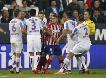 Koke en una tangana.