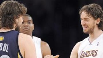 <strong>MARC Y PAU GASOL.</strong>