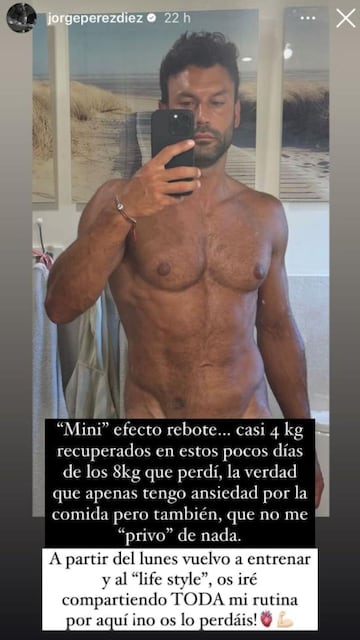 Jorge Pérez en su perfil de Instagram