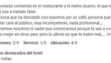 La contundente respuesta de un restaurante a una mala reseña contra un empleado: “La estábamos esperando...”