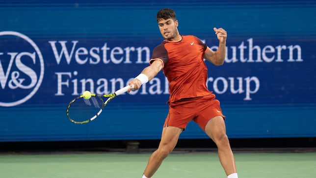 Alcaraz sufre un KO en diferido en Cincinnati