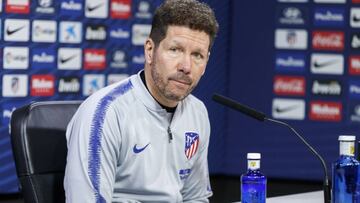 Simeone: "Costa está disponible, está con ganas y entusiasmo"