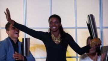 La antioqueña es campeona mundial y de la Liga Diamante.