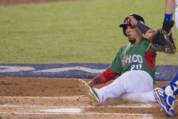 Action photo during the match Mexico vs Italia corresponding of the World Baseball Classic 2017,  in Jalisco. 

Foto durante el partido Mexico vs Italia correspondiente al Clasico Mundial de Beisbol 2017, en Jalisco, en la foto: Sebastian Elizalde Mexico

09/03/2017/MEXSPORT/Cristian de Marchena