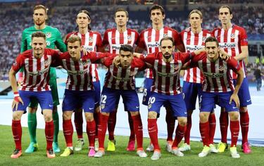 Simeone usó a cinco canteranos en el once ante el Real Madrid
