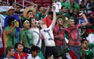 Afición mexicana puso el ambiente en el Levi's Stadium