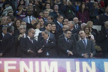 Palco en el Camp Nou 