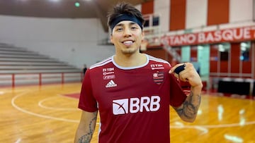 Luke Martínez, jugador de Flamengo.