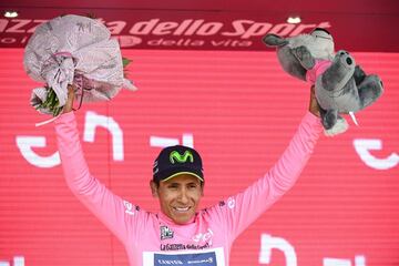 A dos etapas del final, Nairo se viste de rosa en el Giro de Italia