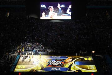Las imágenes del triunfo de los Wolverines en el Final Four