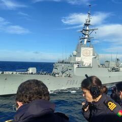 España valida un barco portugués para entrar en combate por primera vez en su historia