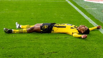 Jude Bellingham, en un partido liguero con el Borussia Dortmund.