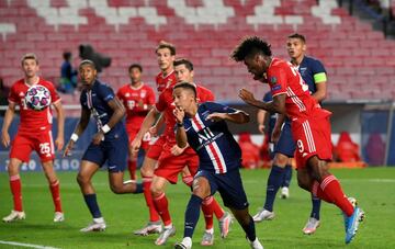 0-1. Kingsley Coman marcó el primer gol.