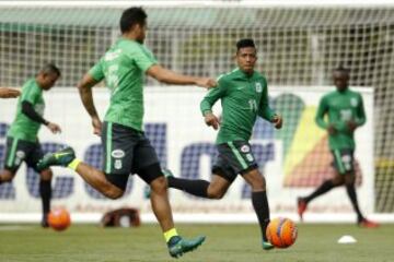 Nacional prepara el duelo ante Jaguares pensando en América