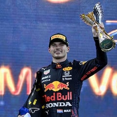 La suerte del campeón Verstappen