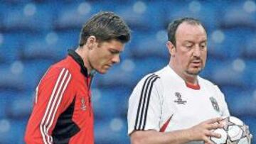Benítez y Xabi Alonso.