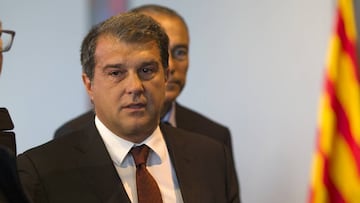 El expresidente del Barcelona, Joan Laporta.