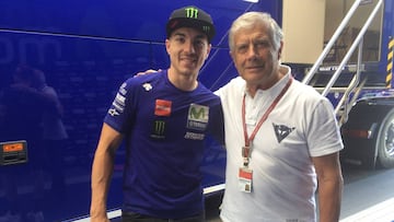 Maverick Vi&ntilde;ales y Agostini, en Mugello. 