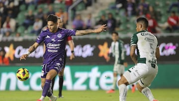 Luis Amarilla of Mazatlan during the 7th round match between Mazatlan FC and Santos as part of the Liga BBVA MX, Torneo Clausura 2025 at EL Encanto Stadium, on February 14, 2025 in Mazatlan, Sinaloa, Mexico.