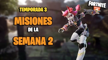 fortnite capitulo 4 temporada 3 tierras salvajes misiones semana 2